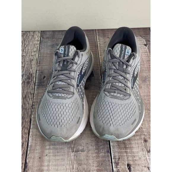 Brooks Shoes - Brooks Womens Adrenaline GTS 21 1203291D061 Gray Sneakers Sz 9.5D Missng Insoles